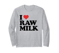 Amo Il Latte Crudo Maglia a Manica