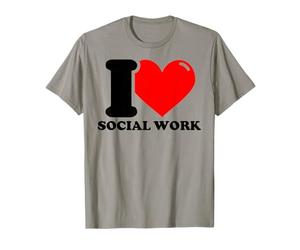 Amo Il Lavoro Sociale Maglietta