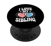 Amo il legame sincero di mio fratello PopSockets PopGrip Adesivo