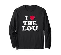Amo il Lou | Divertente 314 St Louis Maglia a Manica