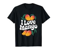 Amo il mango, frutta tropicale, passione Maglietta