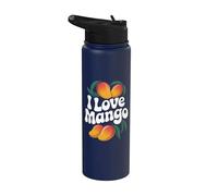 Amo il mango, frutta tropicale, passione Stainless Steel Insulated Water Bottle