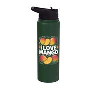 Amo il mango, frutta tropicale, passione Stainless Steel Insulated Water Bottle