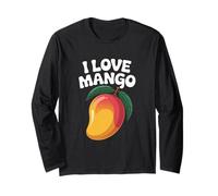 Amo il mango Juicy Fruit Passion Design Maglia a Manica