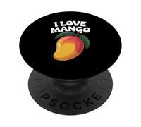 Amo il mango Juicy Fruit Passion Design PopSockets PopGrip Adesivo