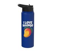 Amo il mango Juicy Fruit Passion Design Stainless Steel Insulated Water Bottle