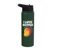 Amo il mango Juicy Fruit Passion Design Stainless Steel Insulated Water Bottle