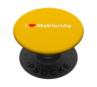Amo il Matriarcato PopSockets PopGrip Adesivo
