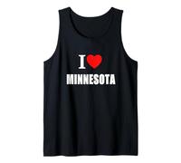 Amo Il Minnesota per Uomini Donne e Studenti Canotta