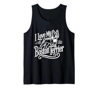 AMO IL MIO BOSTON TERRIER! - American Gentleman Bostie Bull Canotta