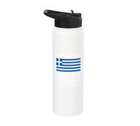 Amo il mio caldo Greco Marito Greco Stainless Steel Insulated Water Bottle
