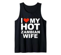 Amo Il Mio Caldo Zambia Moglie Marito Matrimonio Zambia Canotta