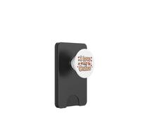 Amo il mio Calico Cat Hearts and Cat Paws Cat Mamma Cat Dad PopSockets PopWallet per MagSafe