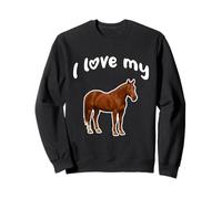 Amo Il Mio Cavallo Felpa