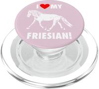 Amo il mio cavallo frisone PopSockets PopGrip per MagSafe