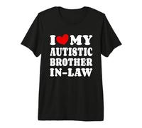 Amo Il Mio cognato Autistico Maglietta Premium