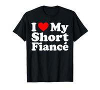Amo il mio corto fidanzato, cuore la mia corta fidanzata Maglietta