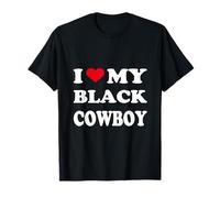 Amo il mio cowboy nero Adoro il mio cowboy nero Maglietta
