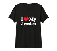 Amo Il Mio Cuore Jessica Jessica Love Jessica Maglietta Premium