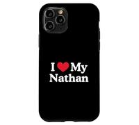 Amo il mio cuore Nathan Nathan Love Nathan Custodia per iPhone 11 Pro
