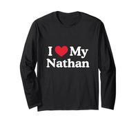 Amo Il Mio Cuore Nathan Nathan Love Nathan Maglia a Manica