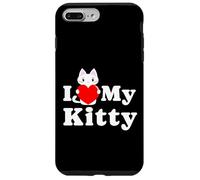 Amo il mio gattino proprietario del gatto Amante dei gattini Custodia per iPhone 7 Plus/8 Plus