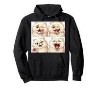 Amo Il Mio Gatto Persiano Felpa con Cappuccio