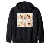 Amo Il Mio Gatto Persiano Felpa con Cappuccio