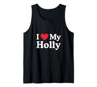 Amo Il Mio Holly Heart Holly Love Holly Canotta