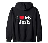 Amo Il Mio Josh Heart Josh Love Josh Felpa con Cappuccio