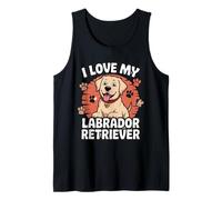 Amo il mio Labrador Retriever Canotta