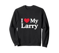 Amo Il Mio Larry Heart Larry Love Larry Felpa