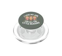 Amo il mio lavoro per tutte le piccole ragioni PopSockets PopGrip per MagSafe