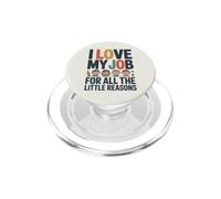 Amo il mio lavoro per tutte le piccole ragioni PopSockets PopGrip per MagSafe