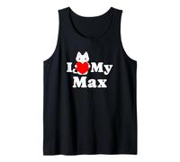 Amo Il Mio Max Cat Owner Pet Kitten Lover Canotta