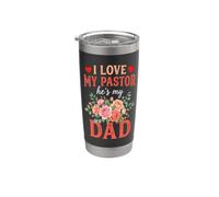 Amo il mio pastore Lui è il figlio di mio padre La figlia del pastore Bicchiere termico in acciaio inox doppia parete