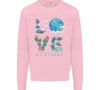 Amo Il Mio Pianeta Cambiamento Climatico Ambiente Felpa Per Bambini