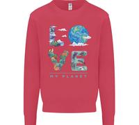 Amo Il Mio Pianeta Cambiamento Climatico Ambiente Felpa Per Bambini