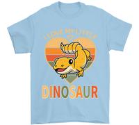 Amo Il Mio Piccolo Drago Drago Barbuto Maglietta Uomo 100% Cotone