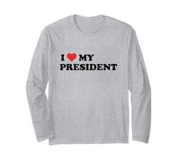 Amo Il Mio Presidente Maglia a Manica