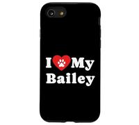 Amo il mio proprietario di cani Bailey Amante dei cani Custodia per iPhone SE (2020) / 7/8