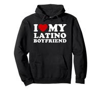 Amo il mio ragazzo latino I Cuore Il mio latino BF Felpa con Cappuccio