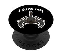Amo il mio scorpione PopSockets PopGrip Adesivo