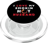 Amo il mio Smokin Hot Marito Divertente Moglie Matrimonio PopSockets PopGrip per MagSafe