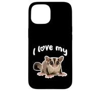 Amo il mio Sugar Glider Custodia per iPhone 15