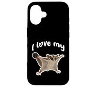 Amo il mio Sugar Glider Custodia per iPhone 16
