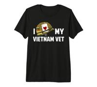 Amo Il Mio Vet Vietnam Maglietta Premium