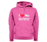 Amo Il Mio West Highland White Terrier - Felpa Per Adulti - Amore Westie Cane