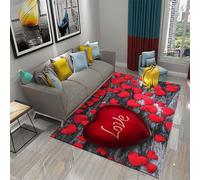 Amo Il Modello Di San Valentino Stampato In 3D Tappeti Grandi Per Camera Da Letto Per Bambini Area Giochi Tappeti Per Camera Tappetino Per Bambini Tappetino Per Gattonare 90 X 150 Cm - -202773716730