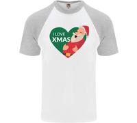 Amo Il Natale Babbo Natale Natale Uomo T-Shirt S/S